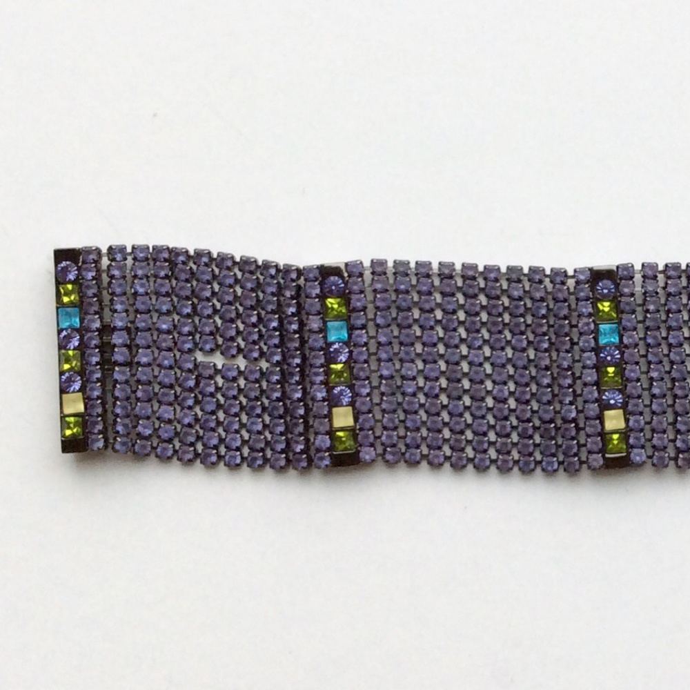 Matte Rhinestone Bracelet - Picture 4 of 5